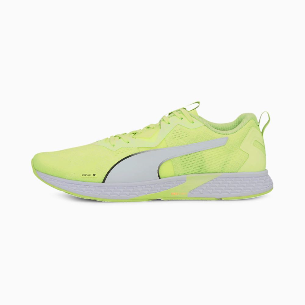 Puma SPEED 500 2 Férfi Futócipő - Sárga/Fehér ( Hungary - MEGLW4825 )